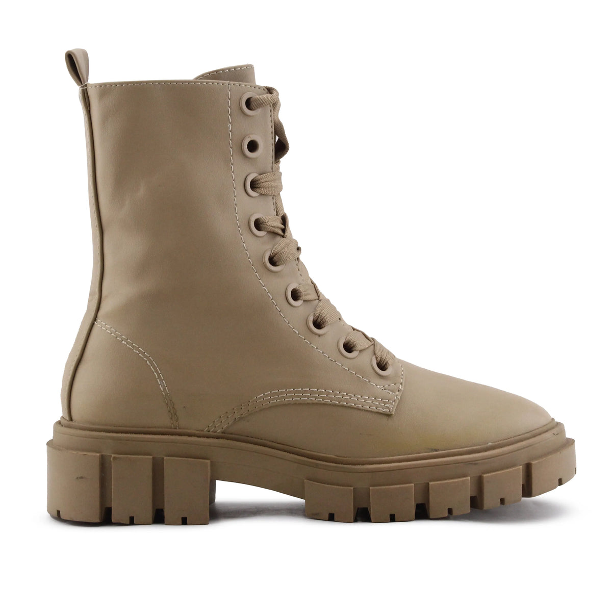 Stradivarius Zipper Lace Up Ankle Boot | 100% Authentic Leather