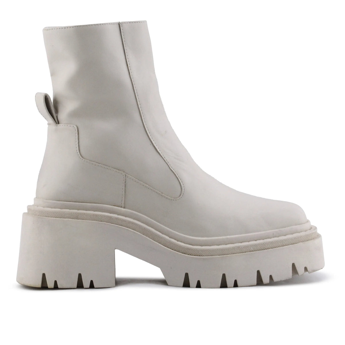 Zara Zipper Ankle Boot | 100% Authentic Leather