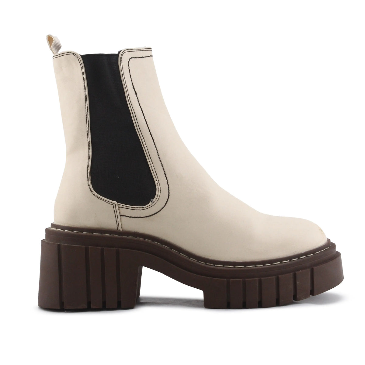 Stradivarius Stretchable Ankle Boot | 100% Authentic Leather
