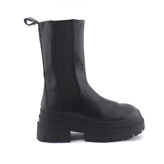 Zara Stretchable Chelsea Ankle Boots (100% Authentic Leather)