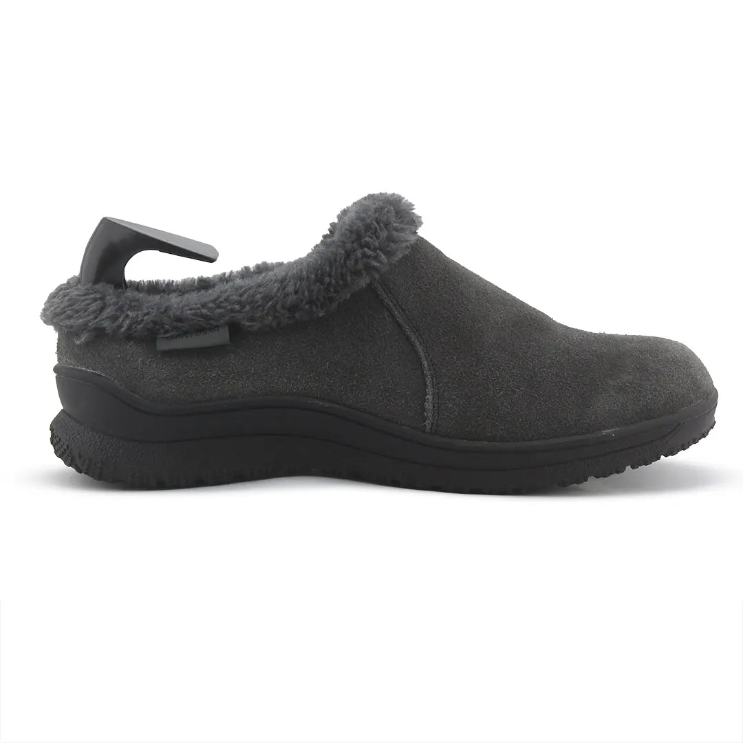 Minnetonka Suede Emerson Clogss Fur
