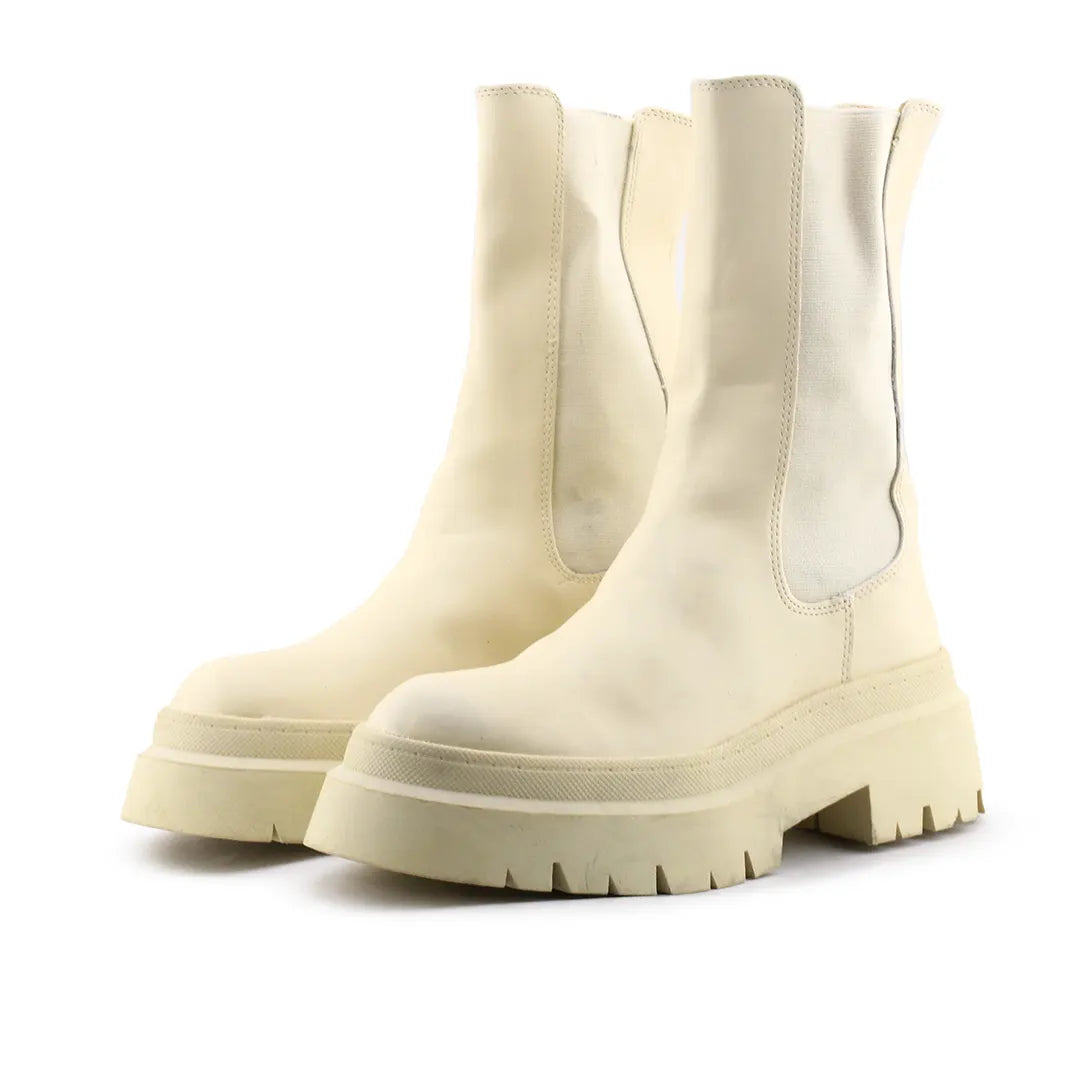 Pull & Bear Stretchable Ankle Boot | 100% Authentic Leather