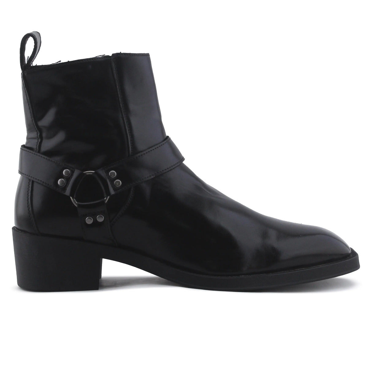 Zara Zipper Buckle Strap Ankle Boot | 100% Authentic Leather