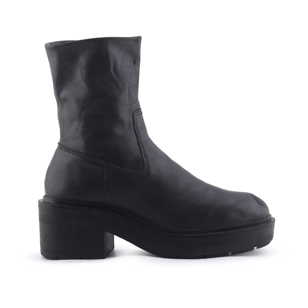 Zara Zipper Ankle Boot | 100% Authentic Leather