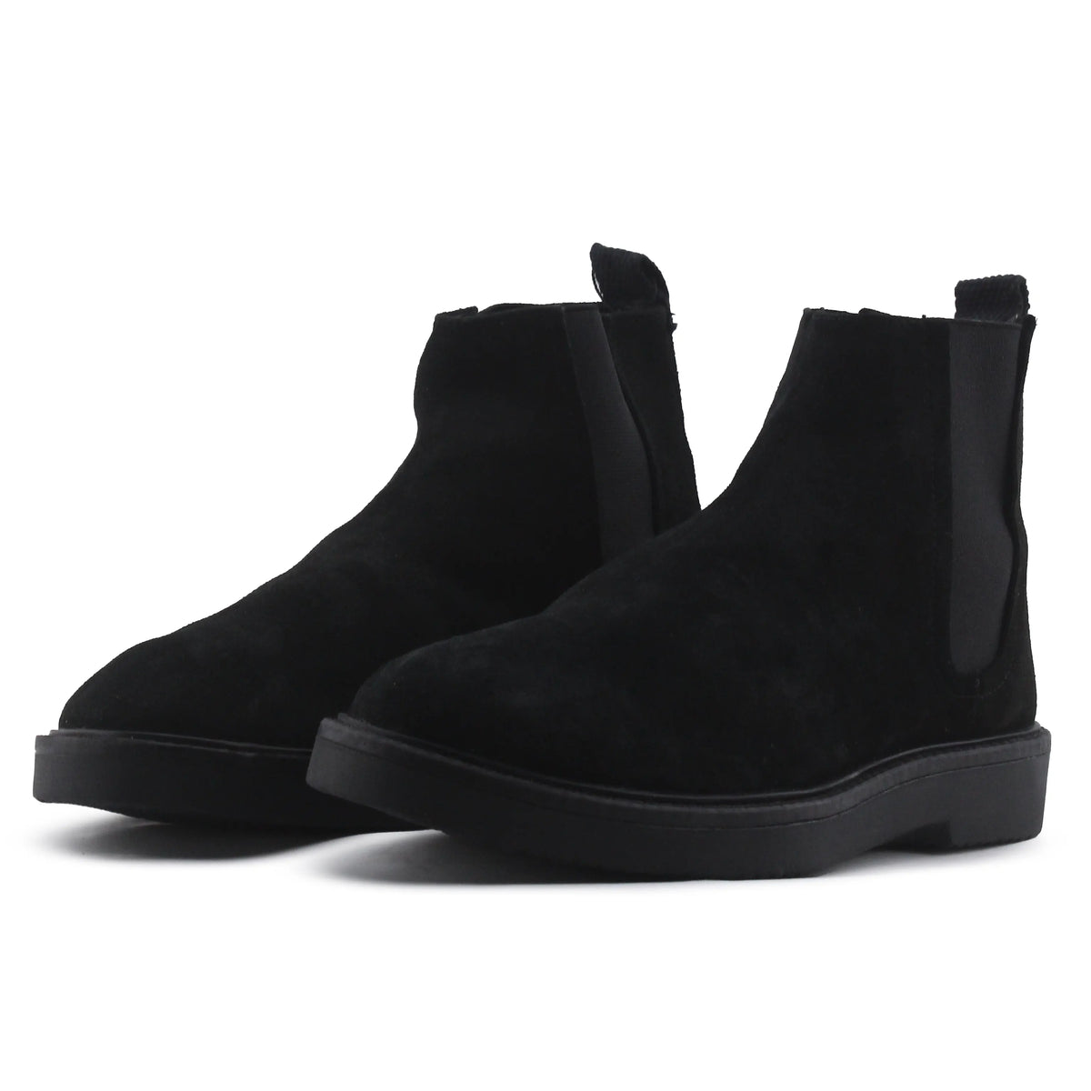Zara Stretchable Suede Ankle Boot