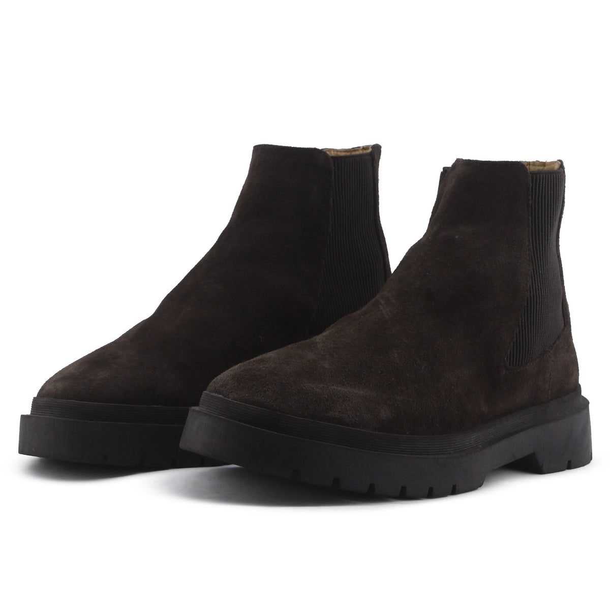 Zara Stretchable Suede Ankle Boot