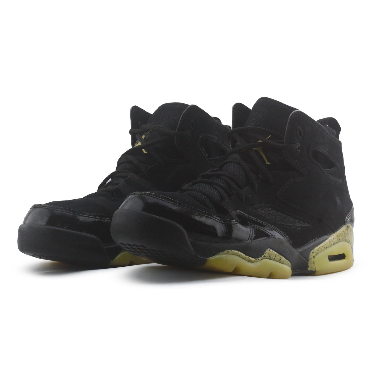 Jordan Flight Club 91 Black Metallic Gold
