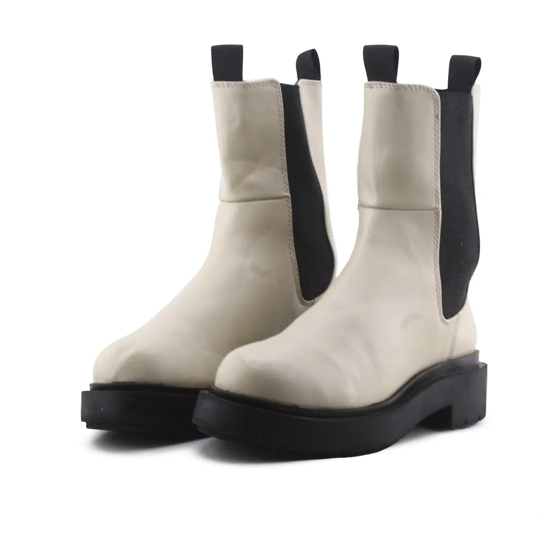 H & M Stretchable Ankle Boot | 100% Authentic Leather