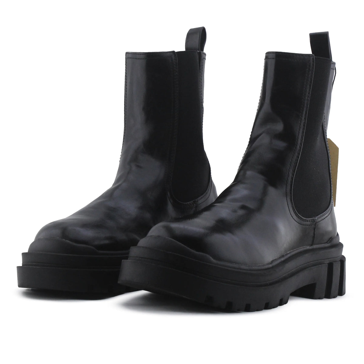 Bershka Stretchable Ankle Boot | 100% Authentic Leather