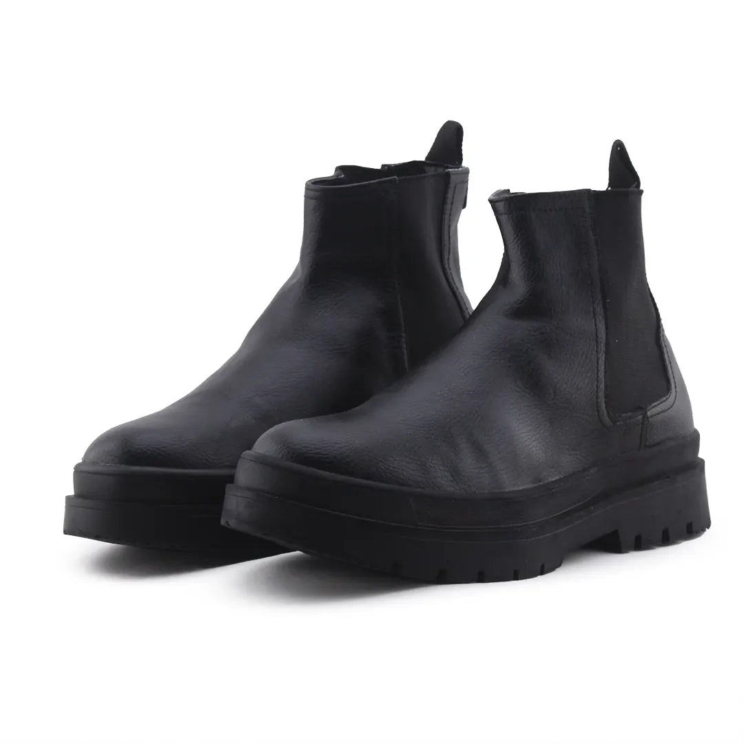 Zara Stretchable Ankle Boot | 100% Authentic Leather