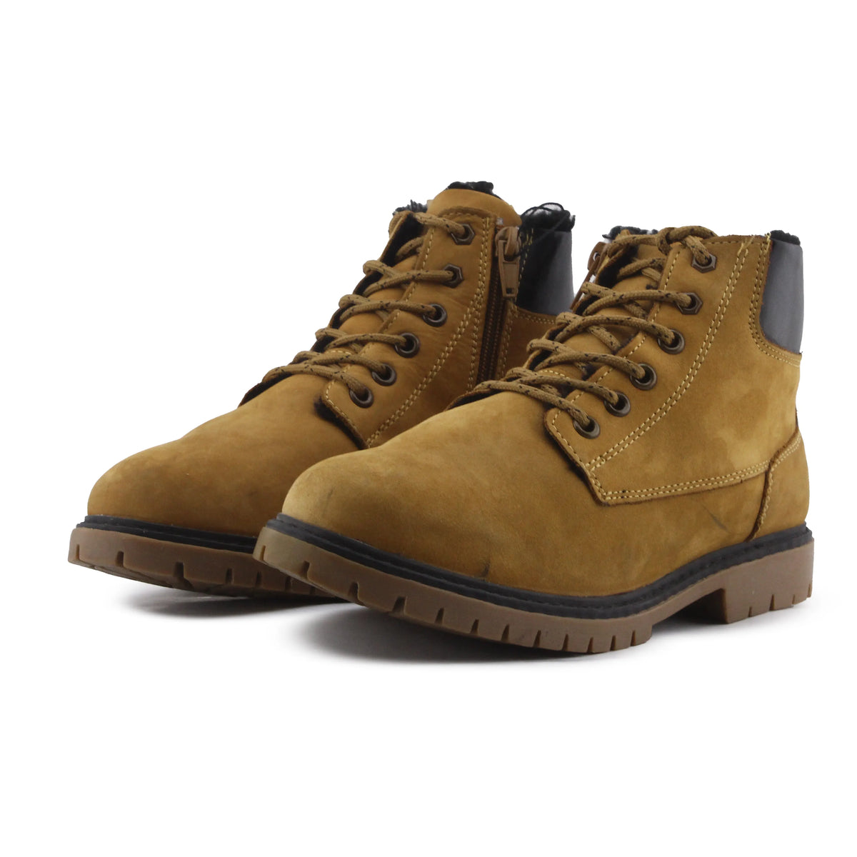 Zara Zipper Lace Up Ankle Boot