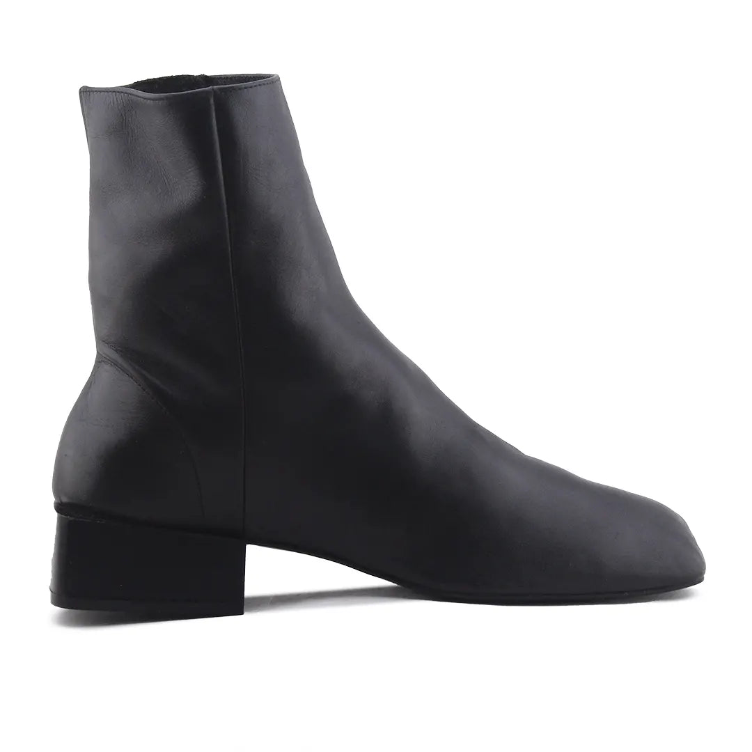 Zara Zipper Ankle Boot | 100% Authentic Leather