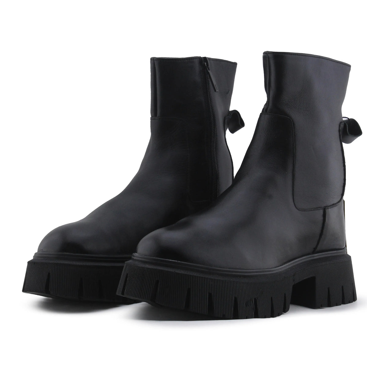 Zara Zipper Ankle Boot | 100% Authentic Leather