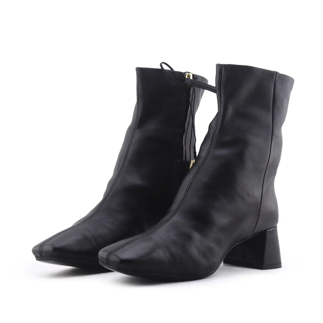Zara Zipper Ankle Boot | 100% Authentic Leather