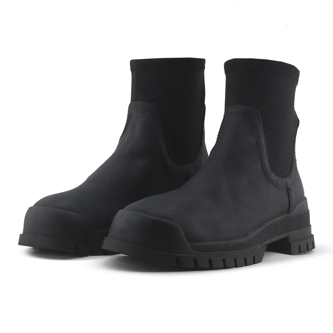Zara Stretchable Chelsea Ankle Boots | 100% Authentic Leather