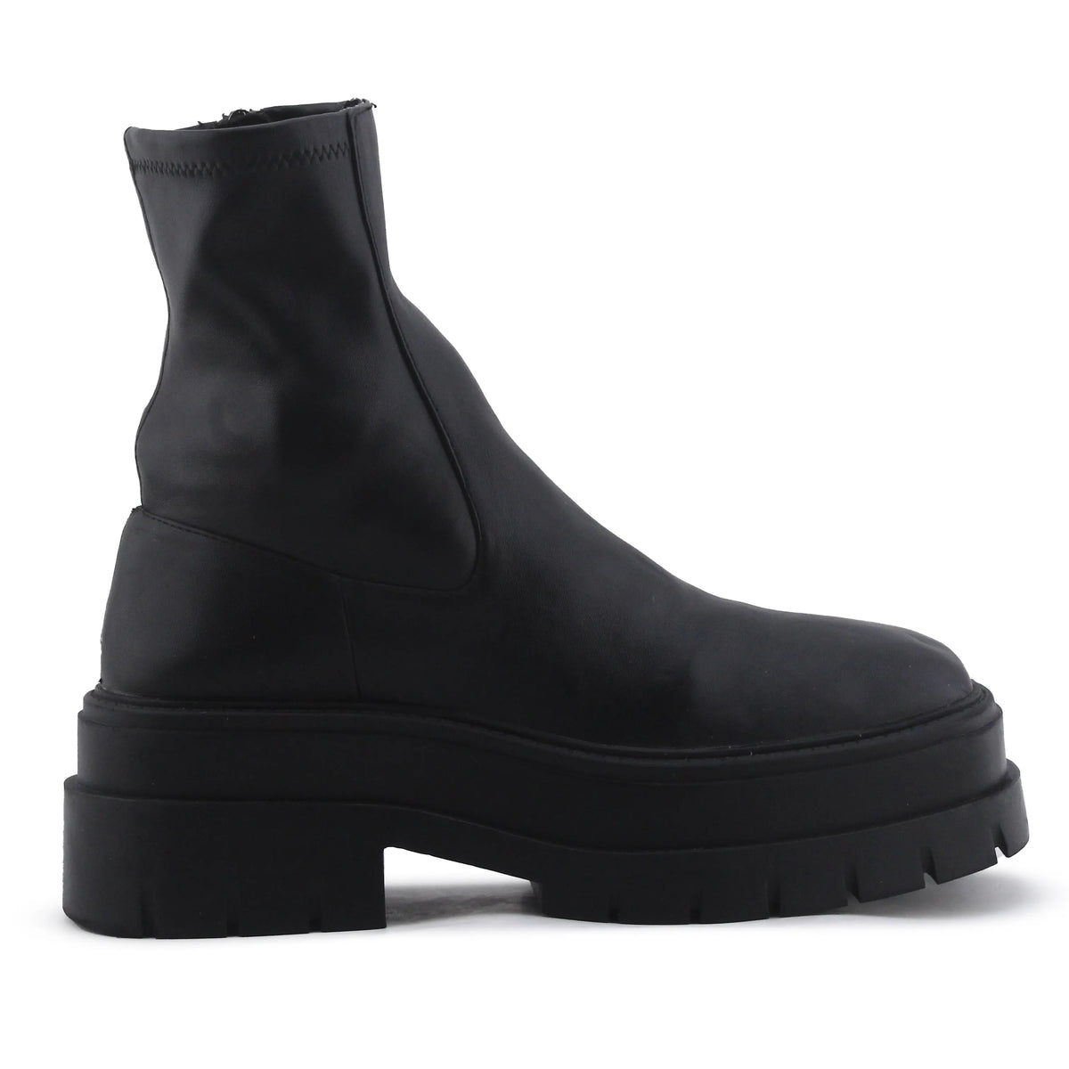 Bershka Zipper Ankle Boot | 100% Authentic Leather