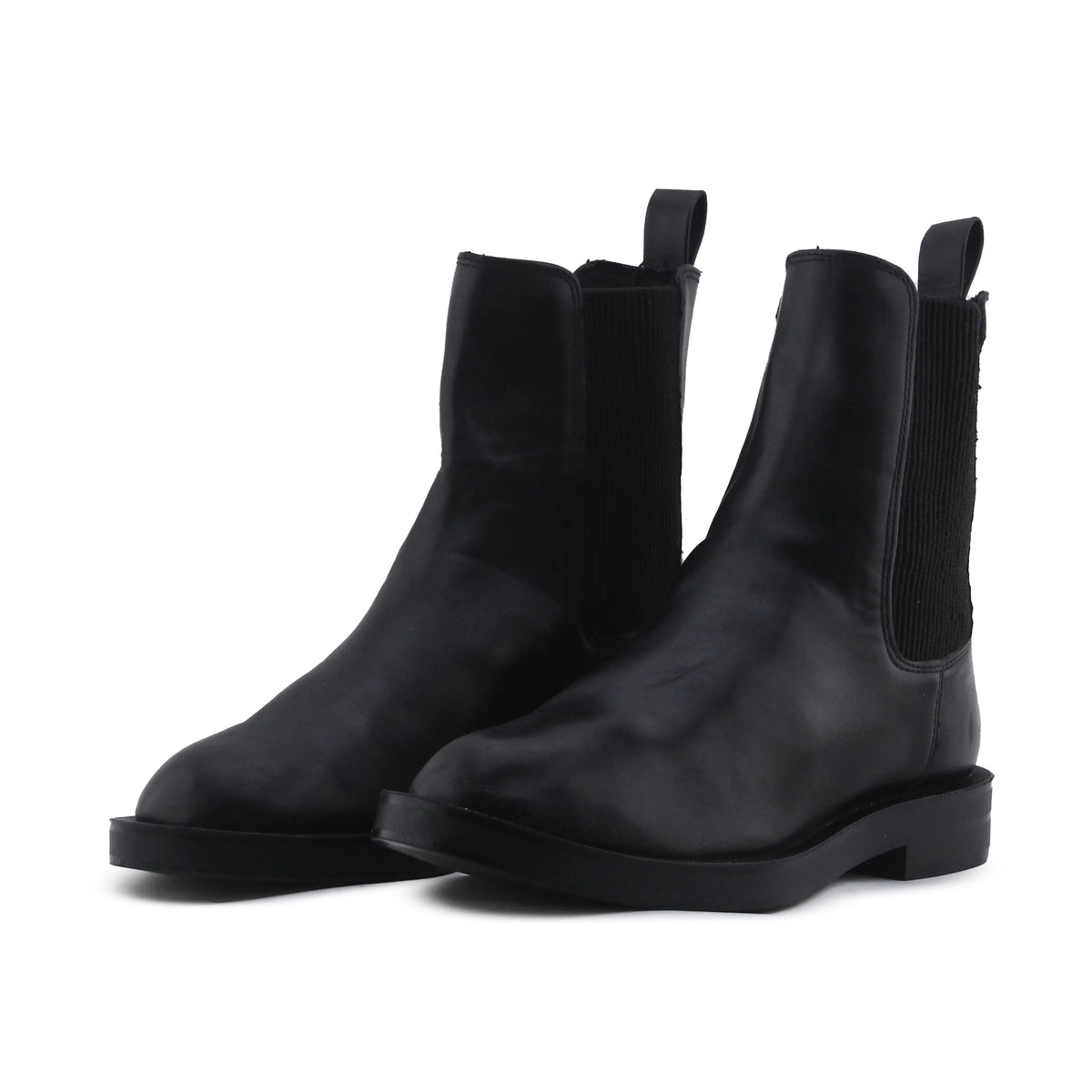 Pull & Bear Stretchable Ankle Boot | 100% Authentic Leather