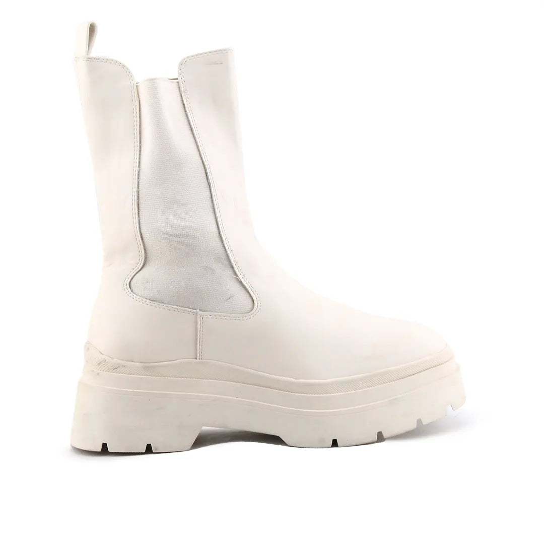 Bershka Stretchable Ankle Boot | 100% Authentic Leather