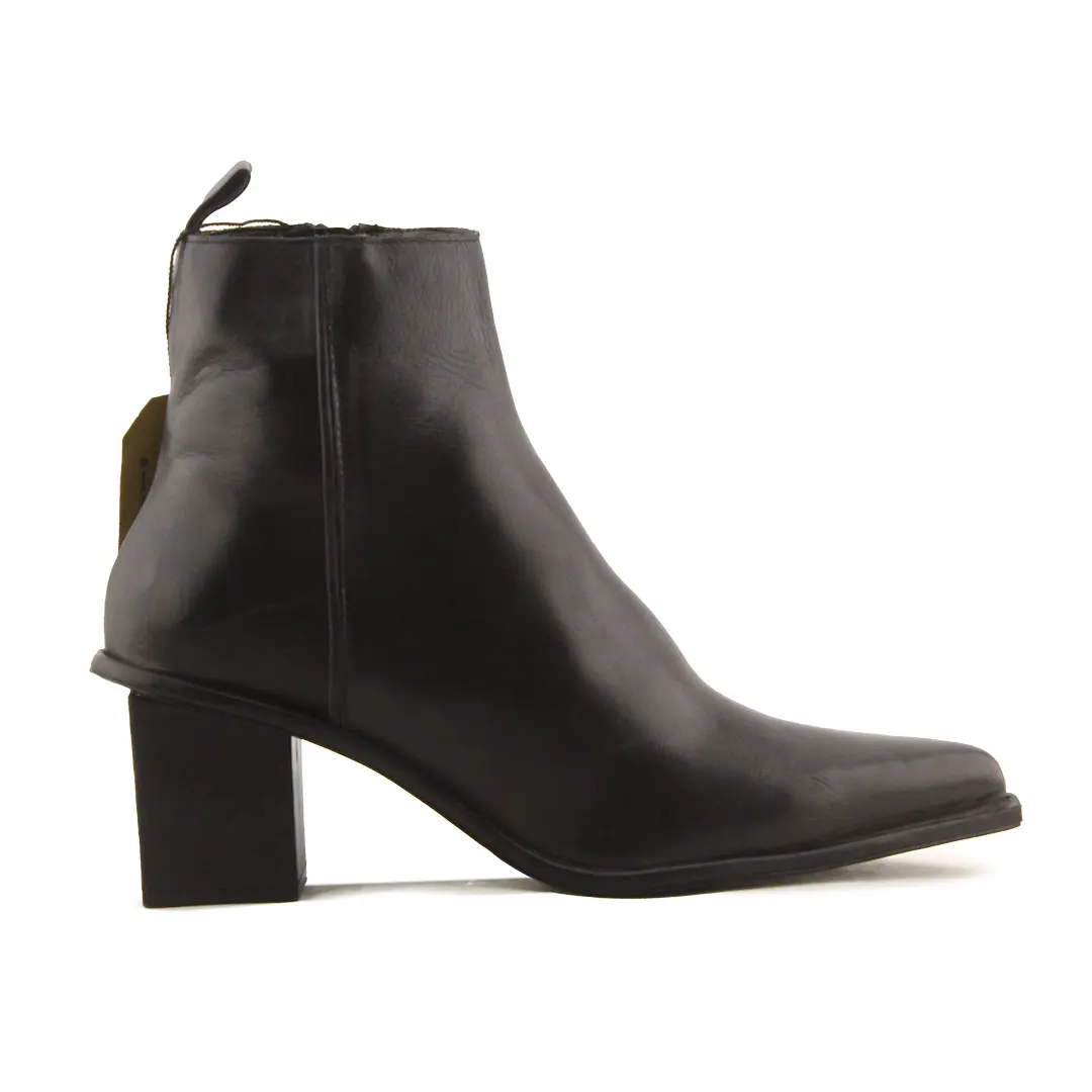 Zara Zipper Ankle Boot | 100% Authentic Leather