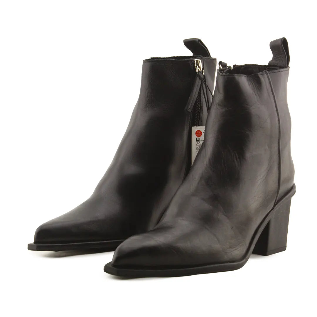 Zara Zipper Ankle Boot | 100% Authentic Leather