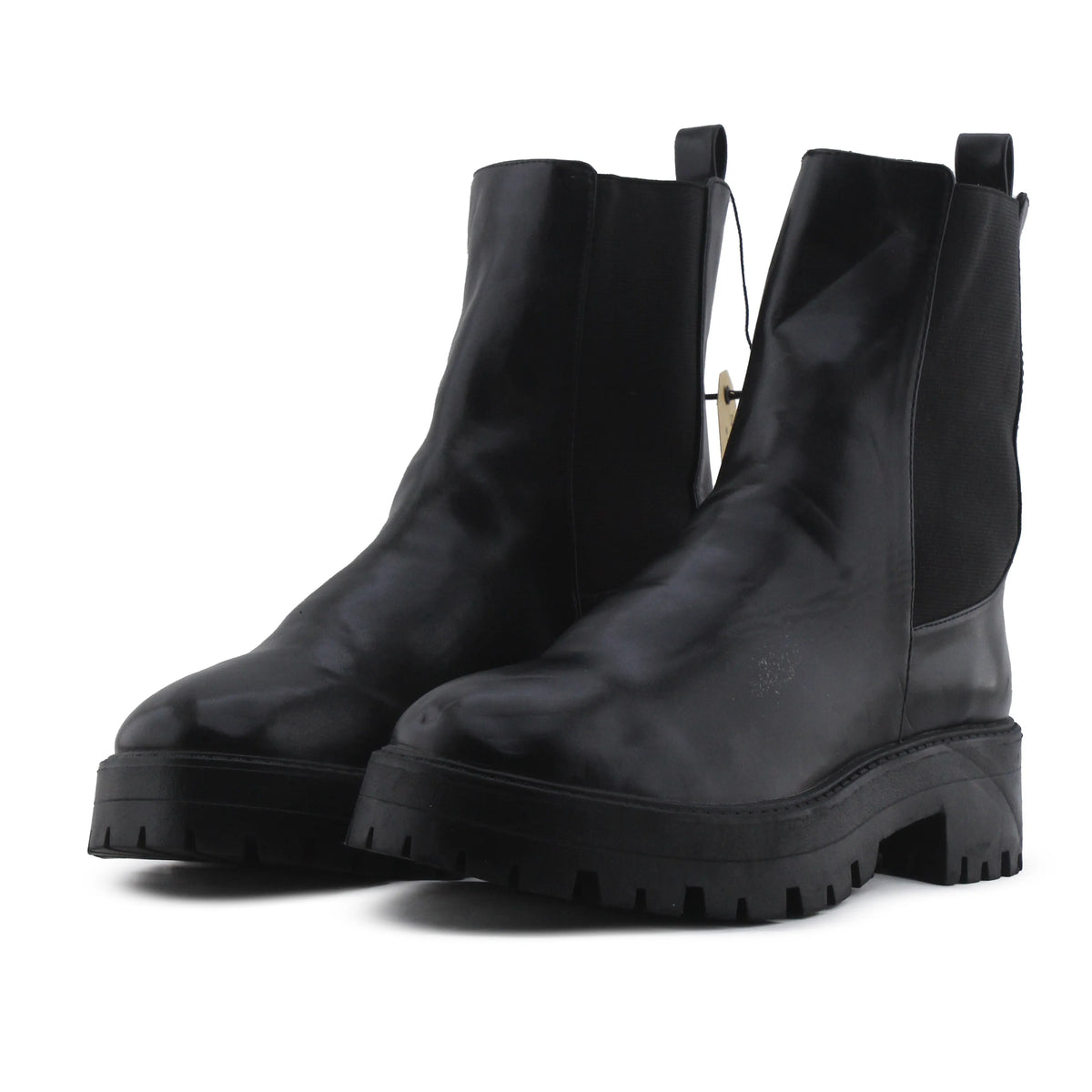 Pull & Bear Stretchable Ankle Boot | 100% Authentic Leather