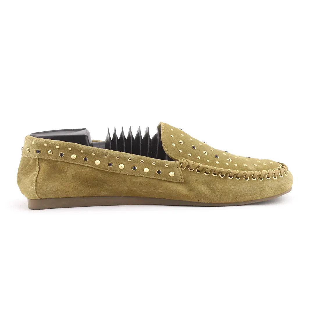 Zara Studed Espradilles Loaferss
