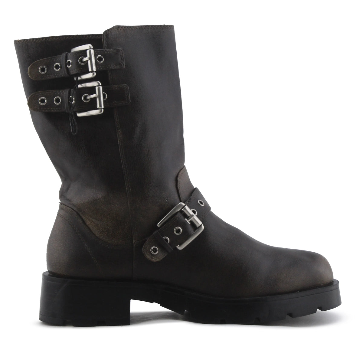 Zara Buckle Strap Ankle Boot | 100% Authentic Leather