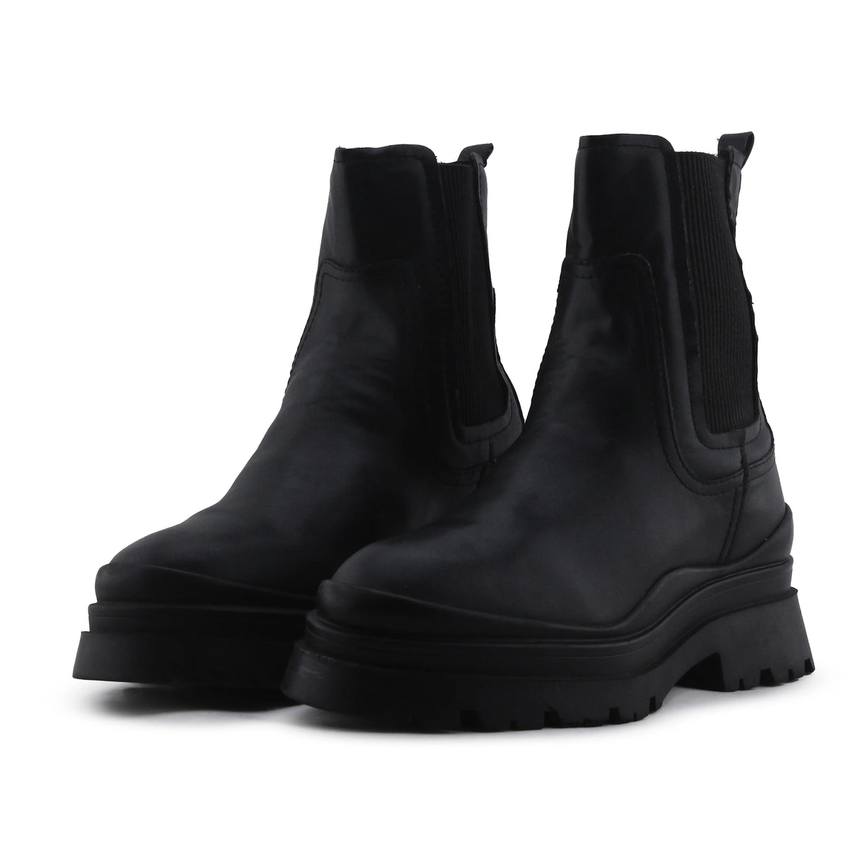 Stradivarius Stretchable Ankle Boot | 100% Authentic Leather