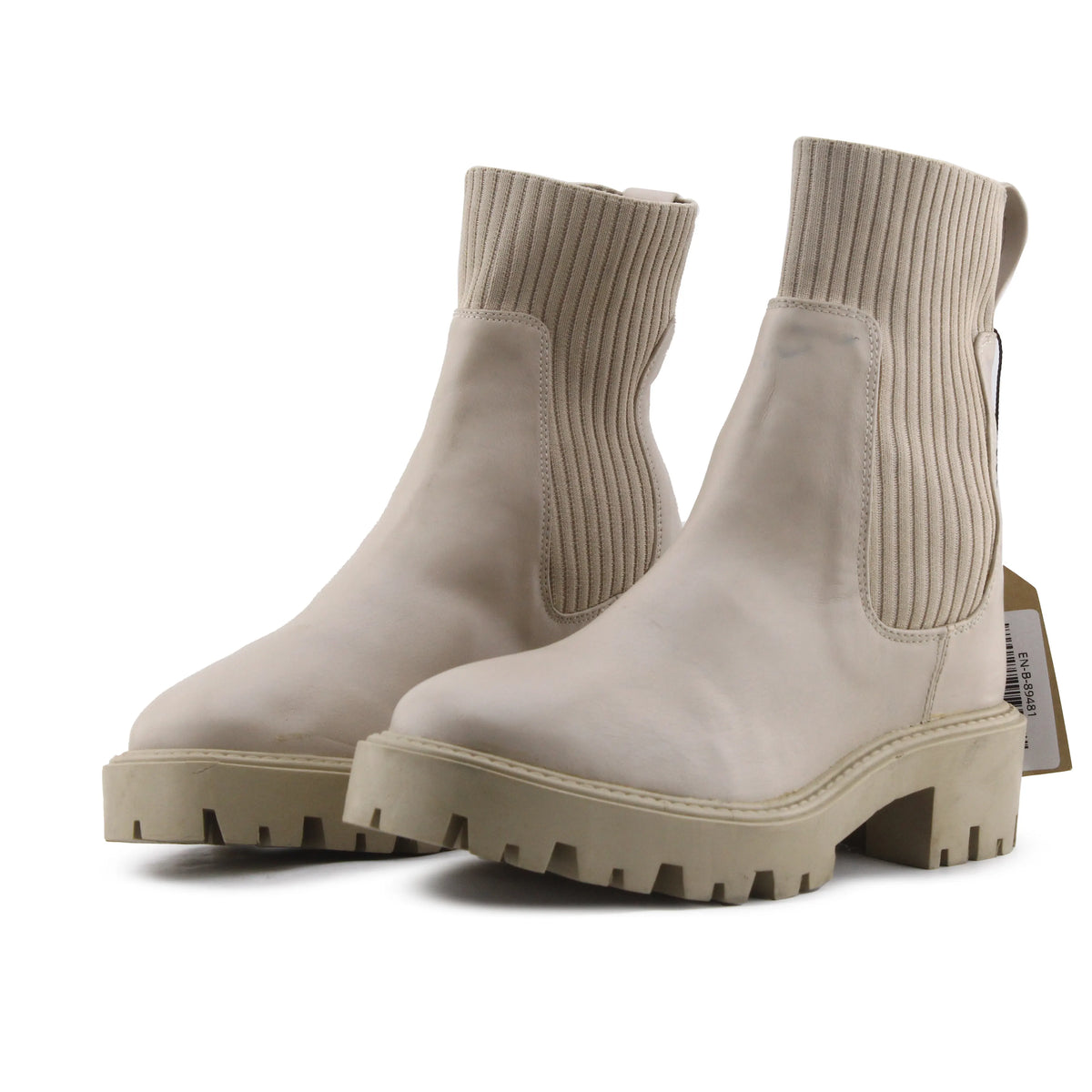 Lefties Stretchable Ankle Boot | 100% Authentic Leather