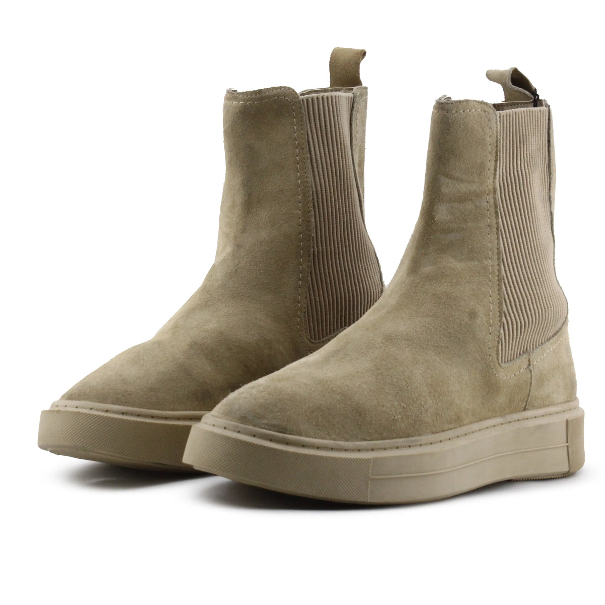 Zara Stretchable Suede Ankle Boot