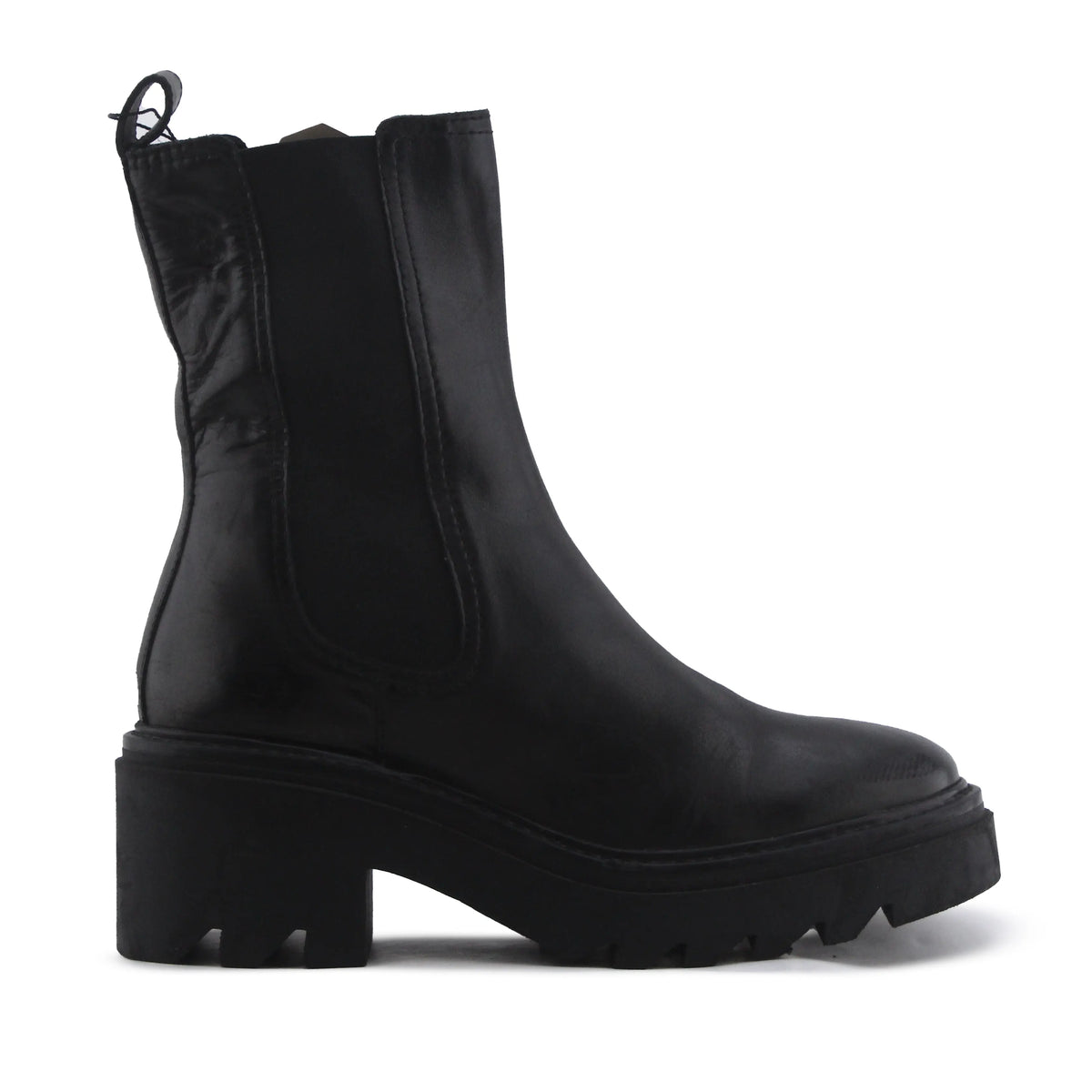 Uterque Stretchable Ankle Boot | 100% Authentic Leather
