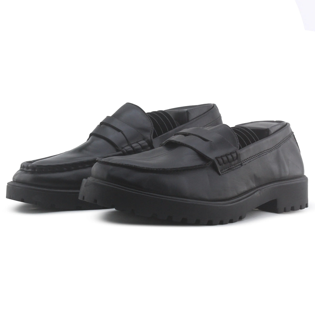 Zara Penny Strap Loafers