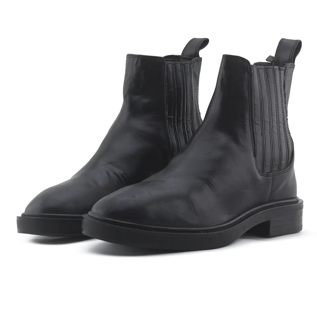 Zara Stretchable Chelsea Ankle Boots |100% Authentic Leather