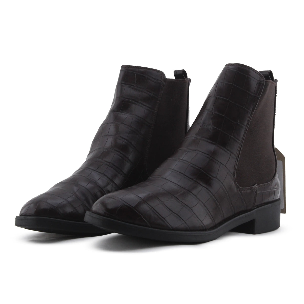 Lefties Stretchable Ankle Boot | 100% Authentic Leather