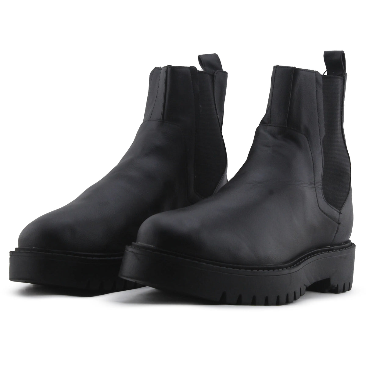 Pull & Bear Stretchable Ankle Boot | 100% Authentic Leather