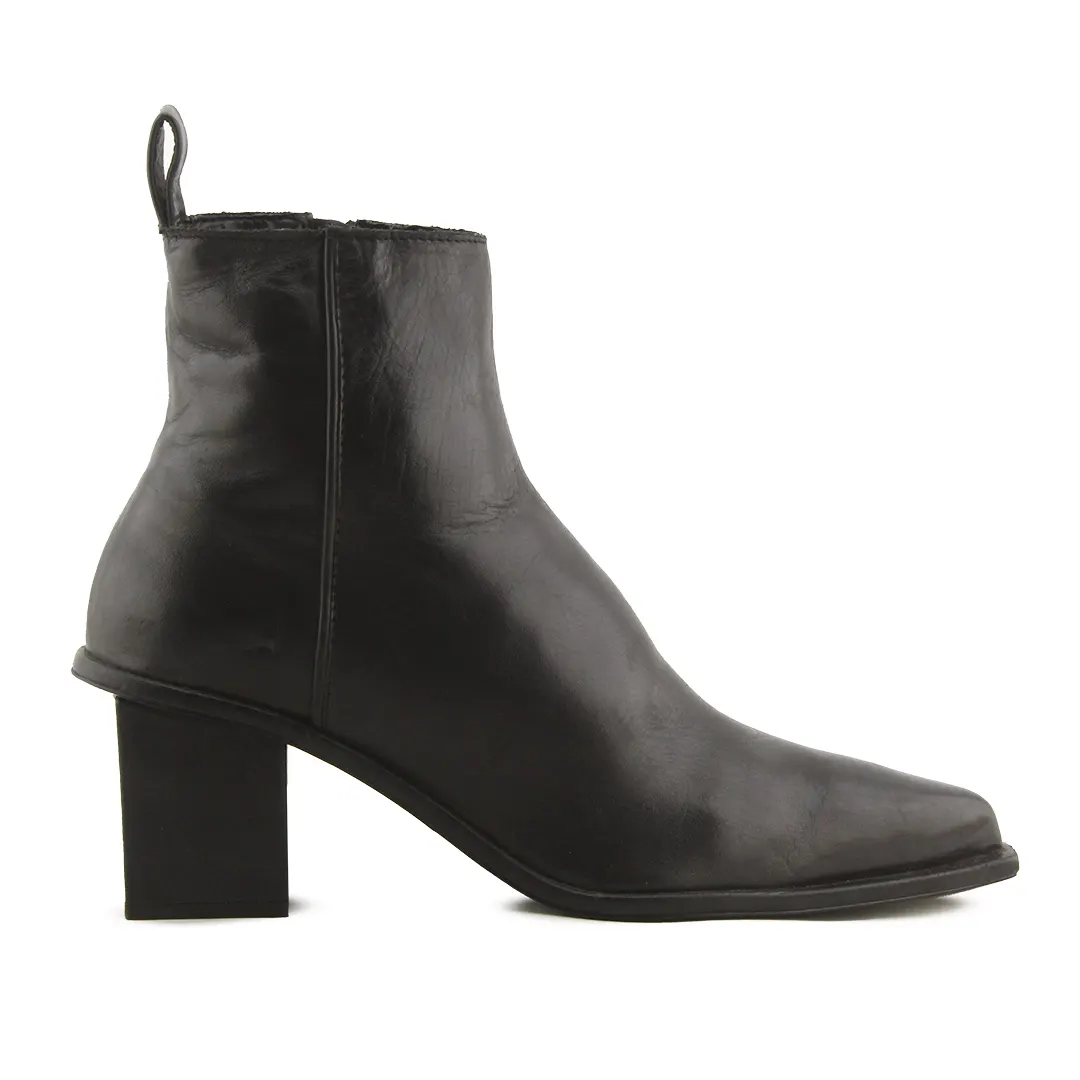 Zara Zipper Ankle Boots | 100% Authentic Leather