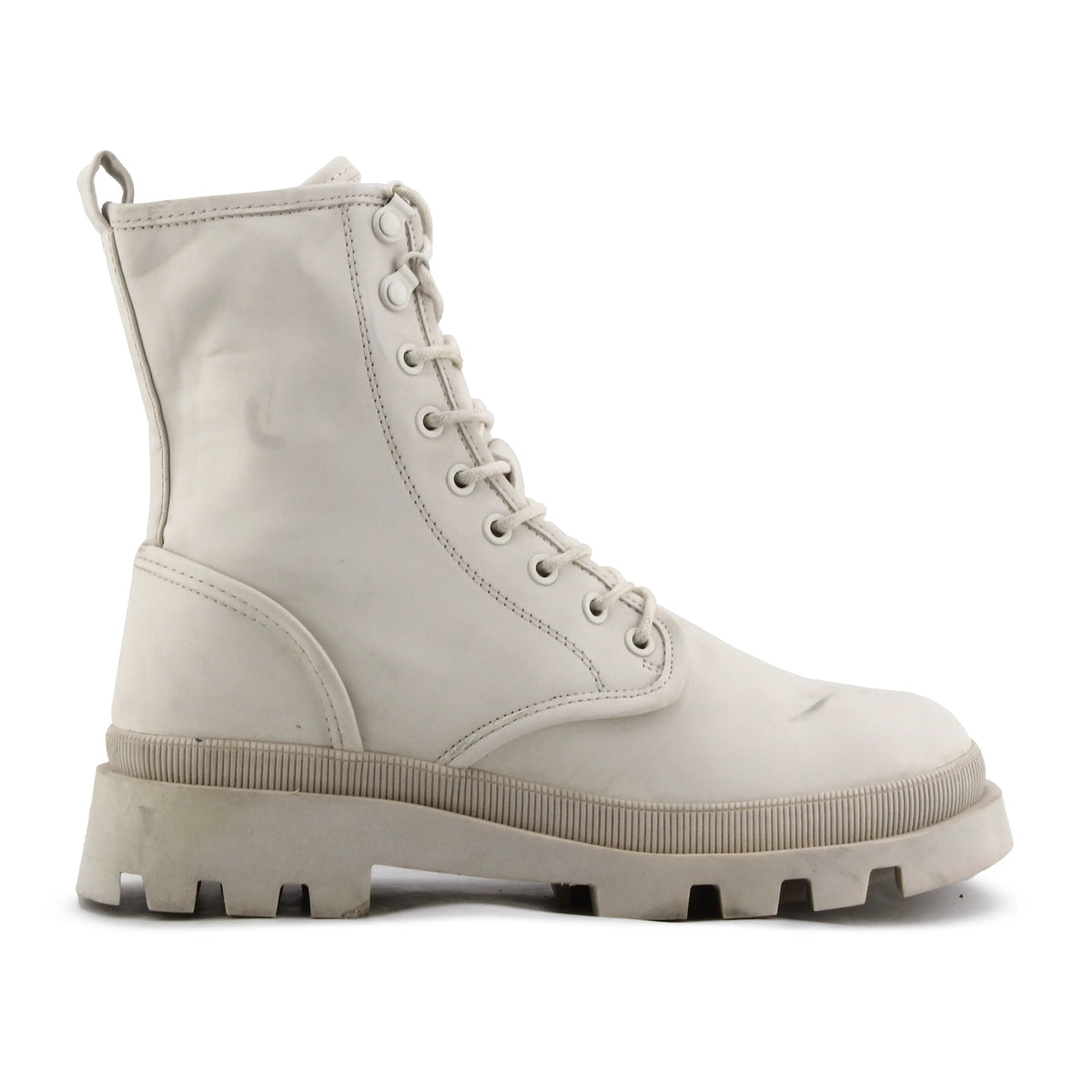Pull & Bear Lace Up Ankle Boot | 100% Authentic Leather