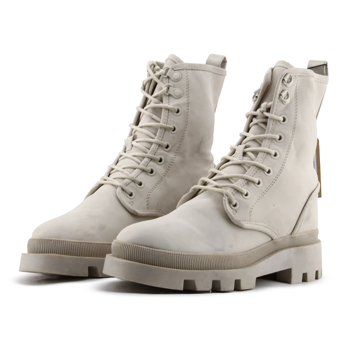 Pull & Bear Lace Up Ankle Boot | 100% Authentic Leather