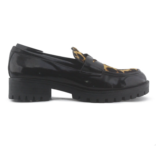 Zara Penny Strap Loafers