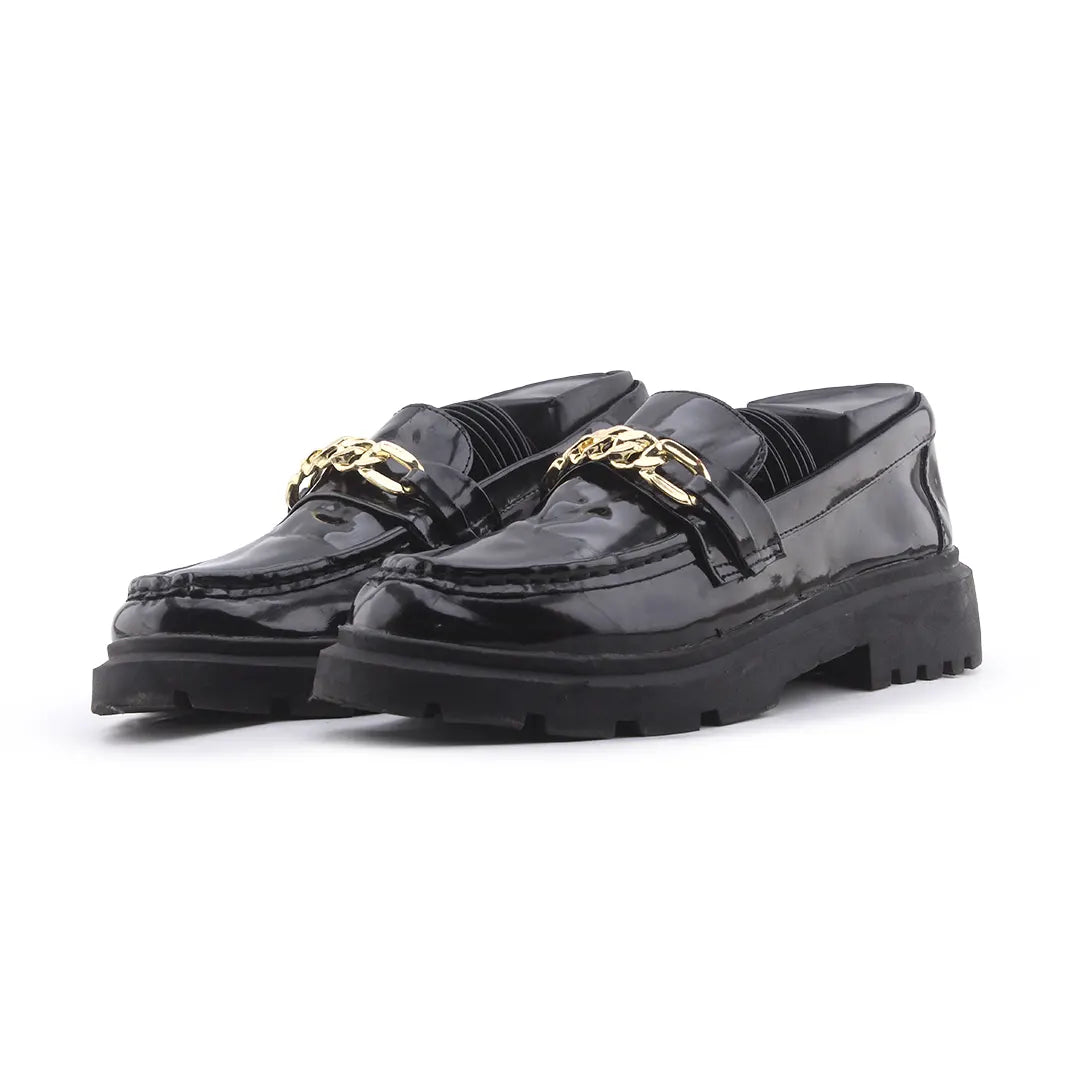 Zara Penny Strap Loafers