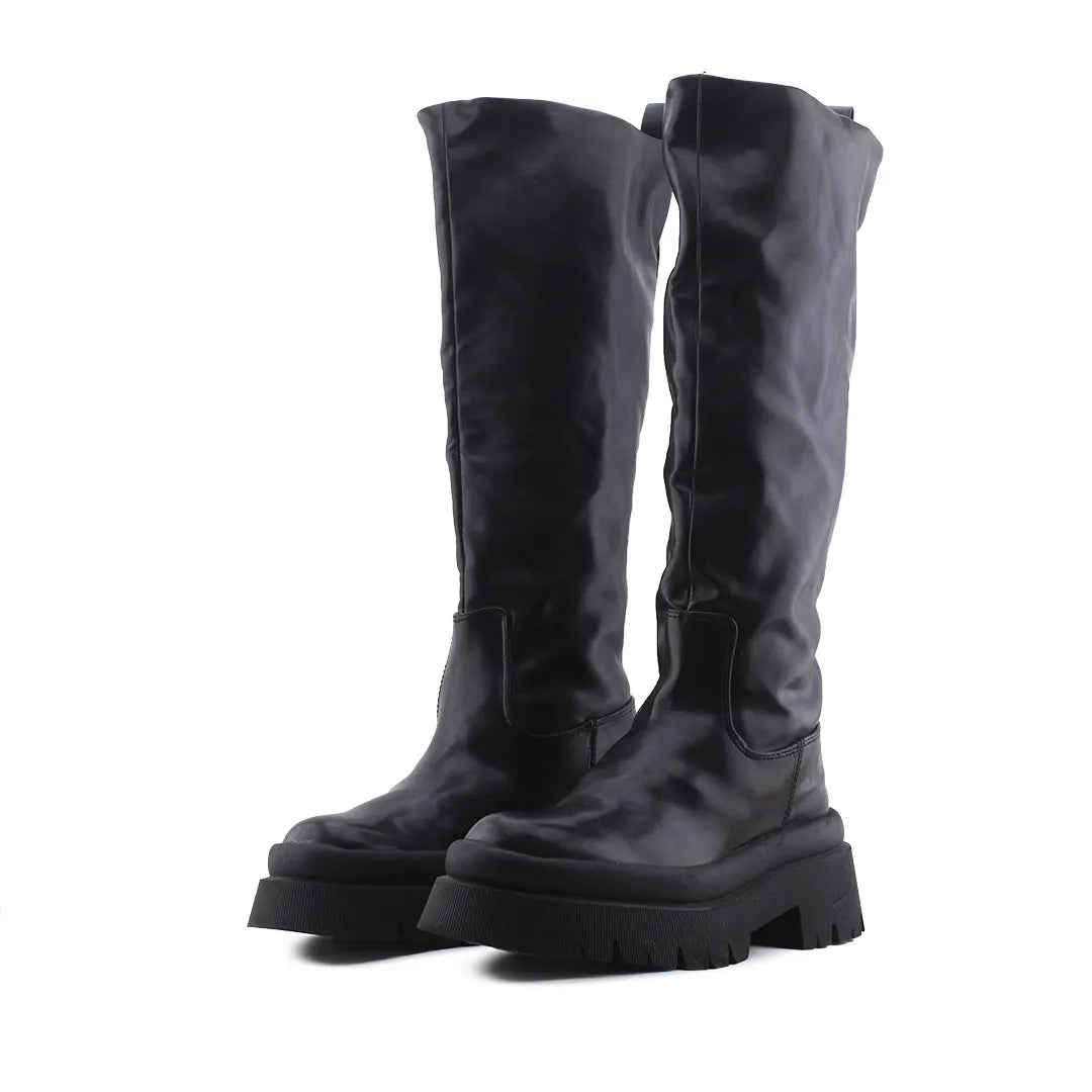 Pull & Bear Knee High Boot | 100% Authentic Leather