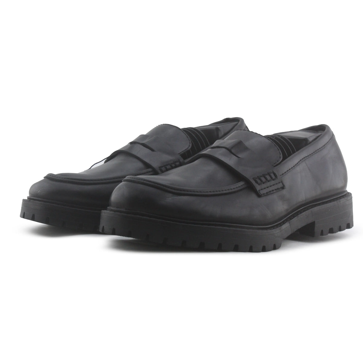 Zara Penny Strap Loafers