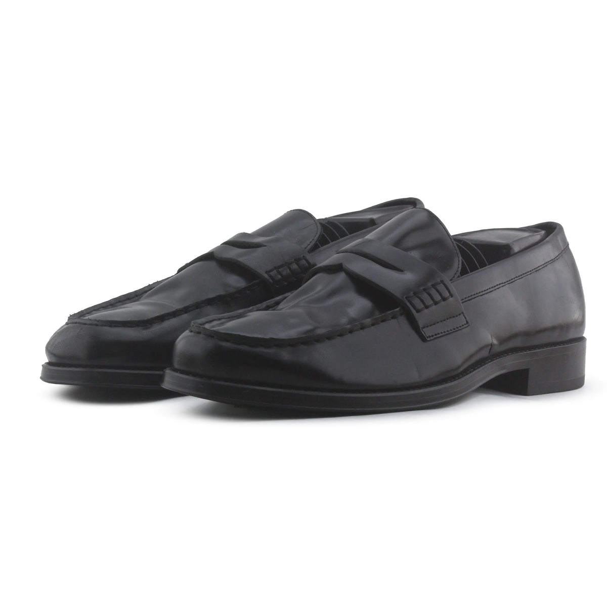 Zara Penny Strap Loafers