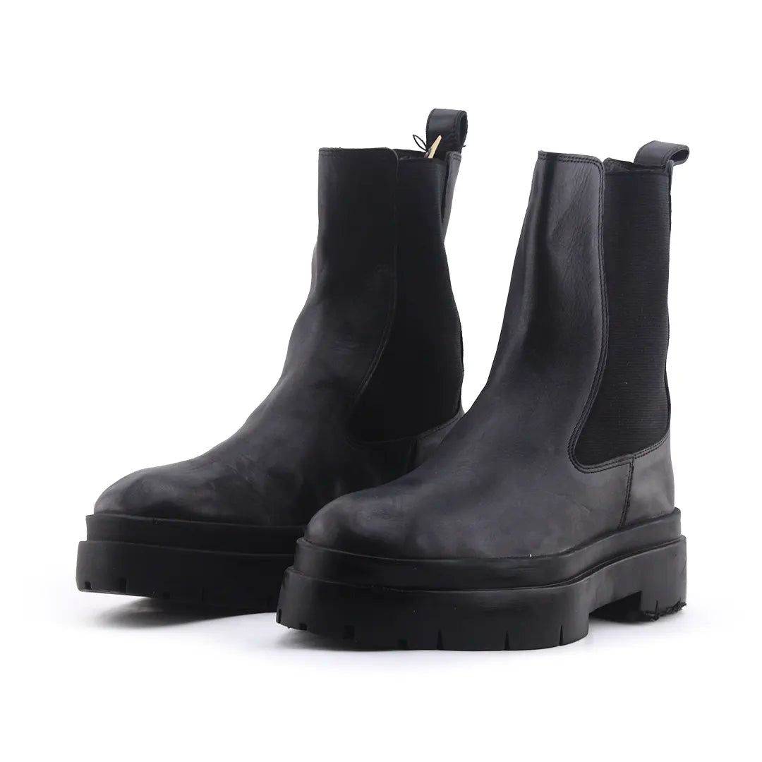 Zara Stretchable Ankle Boot | 100% Authentic Leather