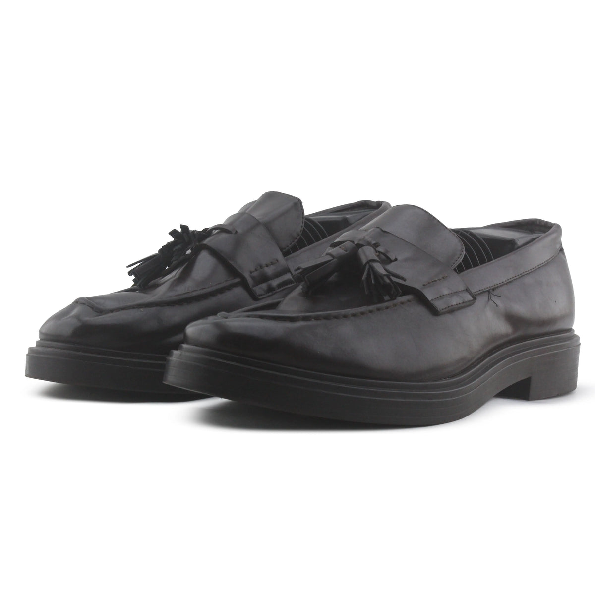 Zara Penny Strap Loafers