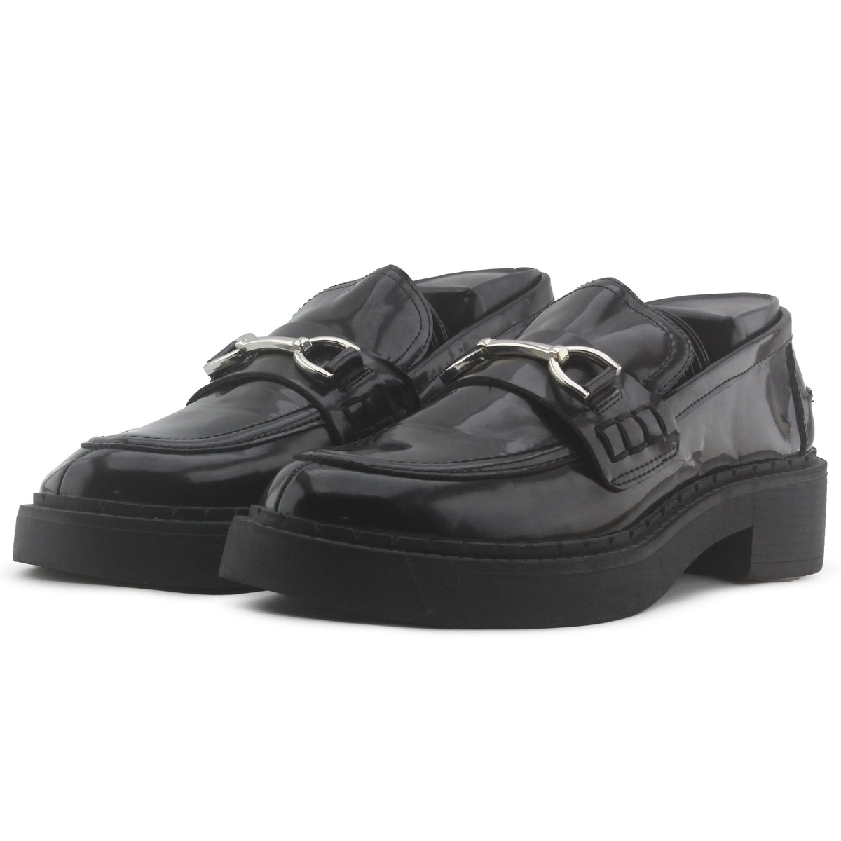 Zara Penny Strap Loafers