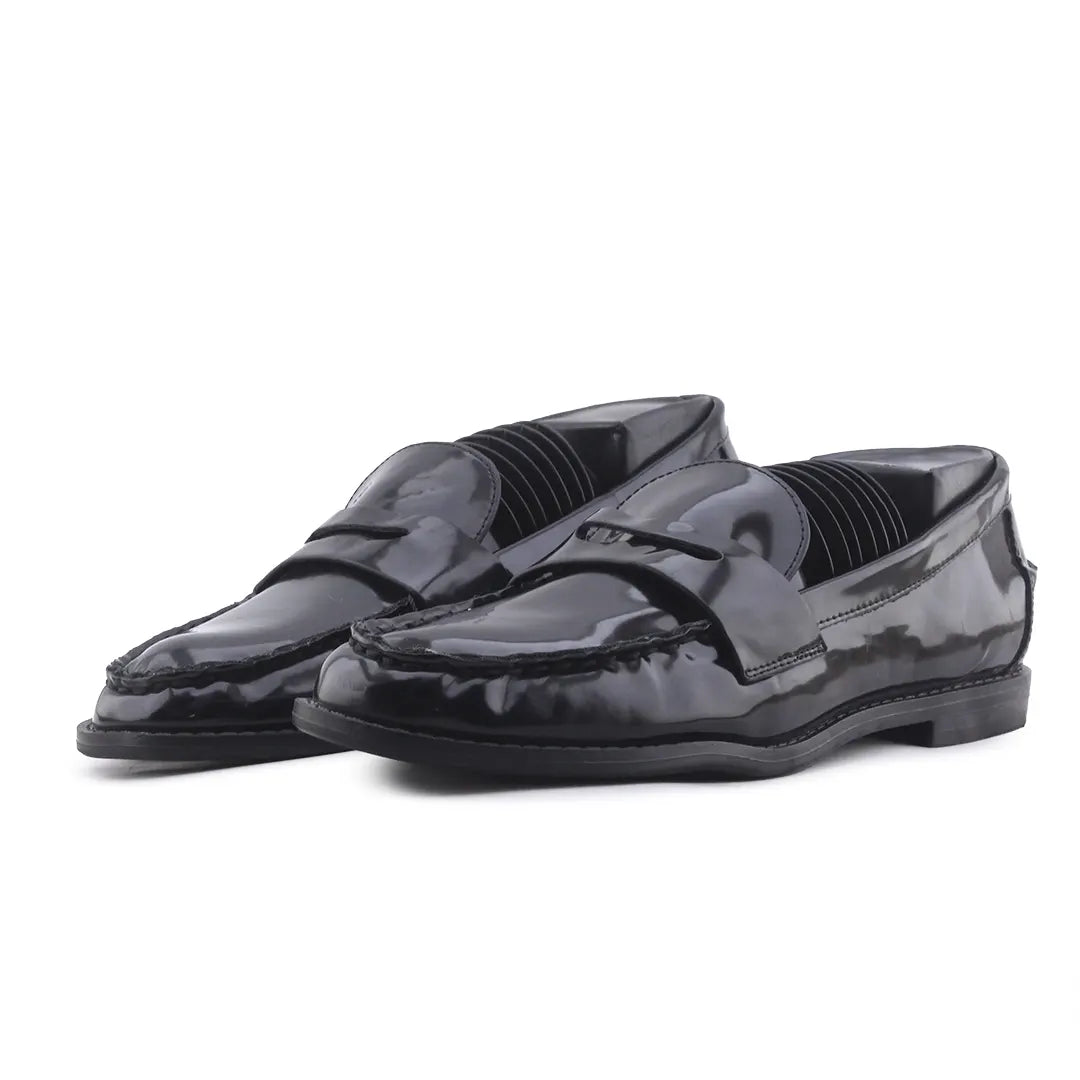 Zara Penny Strap Loafers
