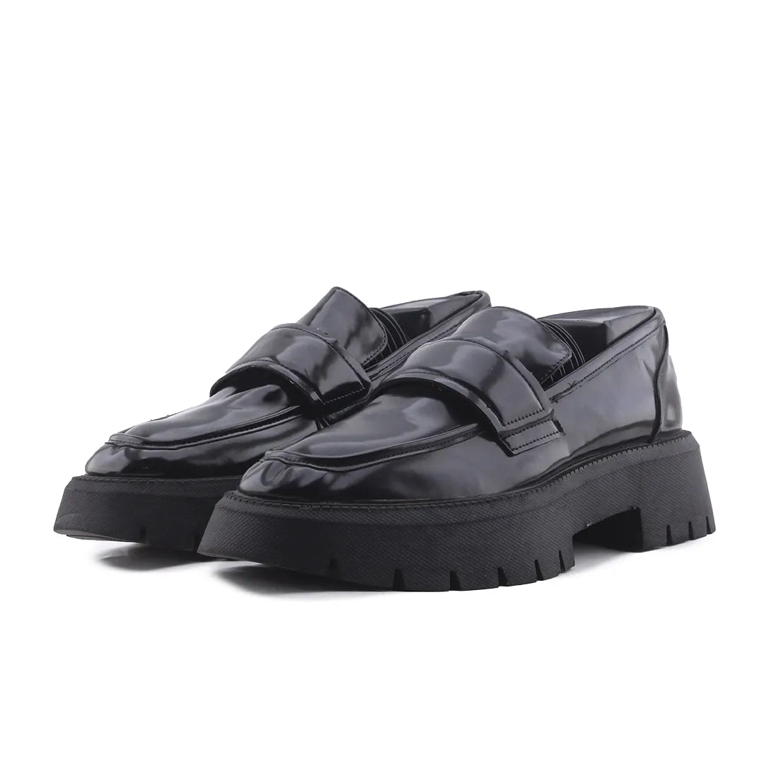 Zara Penny Strap Loafers