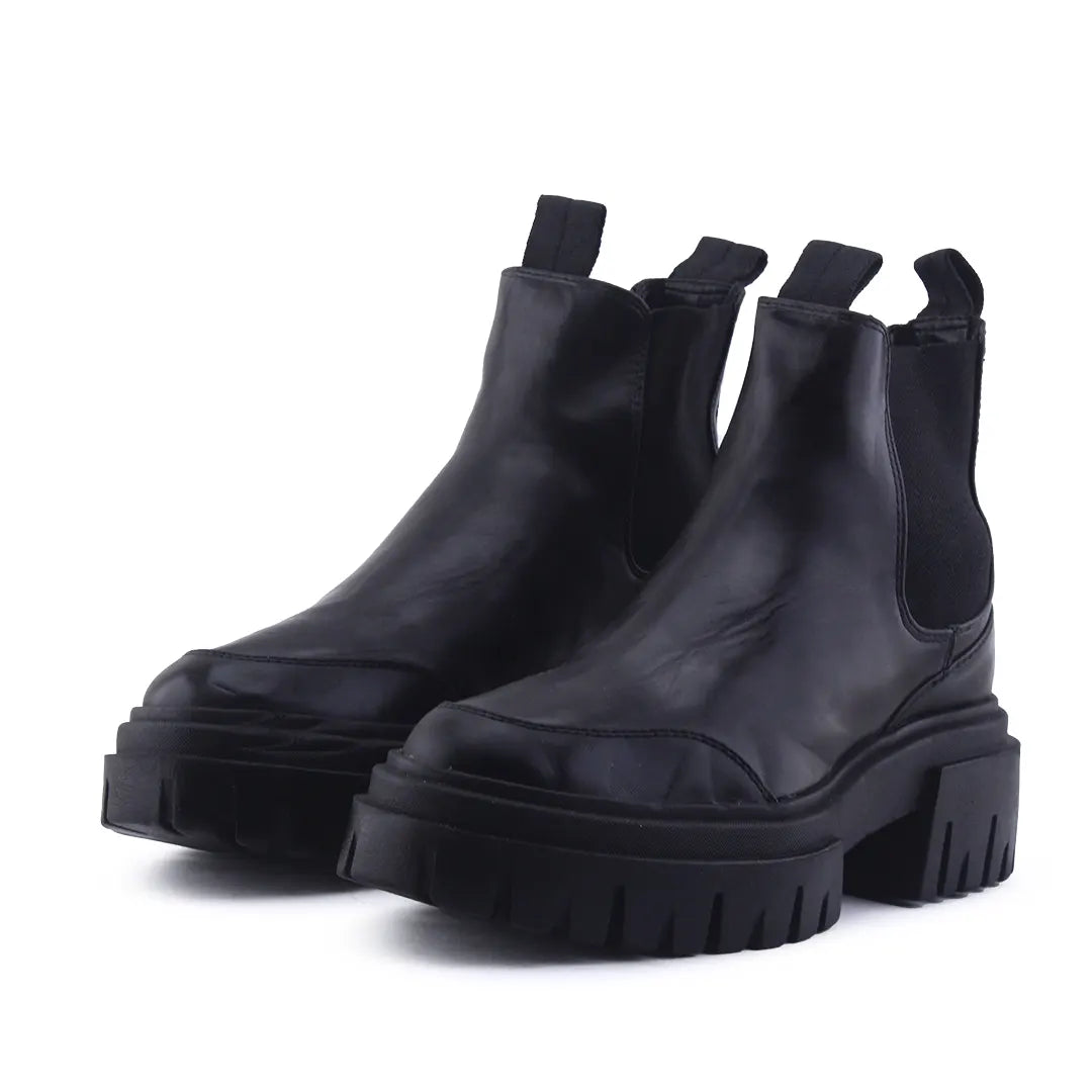 Zara Stretchable Ankle Boot | 100% Authentic Leather