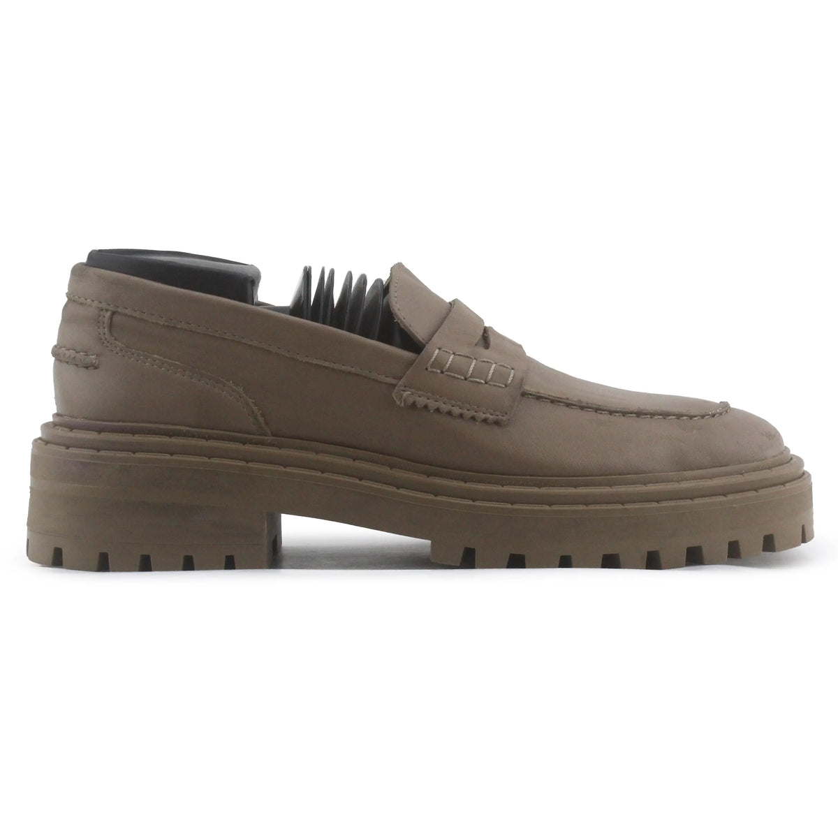 Massimo Dutti Penny Strap Loafers